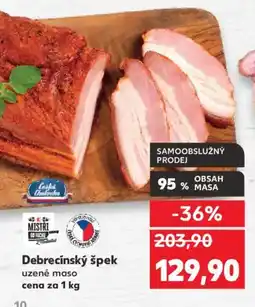 Kaufland Debrecínský špek nabídka