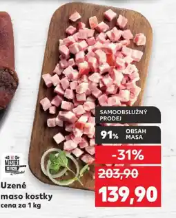 Kaufland Uzené maso kostky nabídka