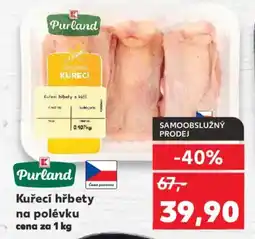 Kaufland Kuřecí hřbety na polévku nabídka