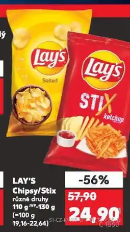 Kaufland Lay's chipsy nabídka