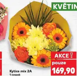 Kaufland Kytice mix nabídka