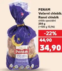 Kaufland Penam ranní chlebík nabídka