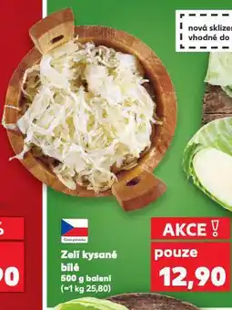 Kaufland Zelí kysané nabídka