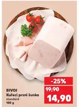 Kaufland Kuřecí prsní šunka nabídka