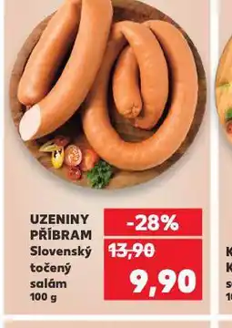 Kaufland Slovenský točený salám nabídka