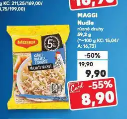 Kaufland Maggi nudle nabídka