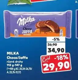 Kaufland Milka jaffa nabídka