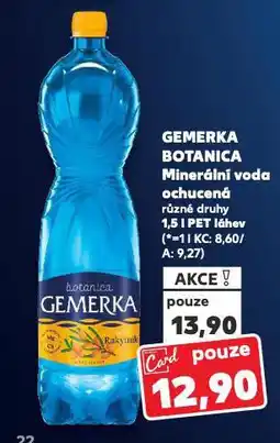 Kaufland Gemerka botanica nabídka
