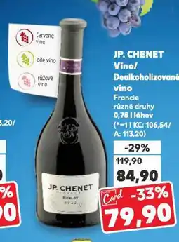 Kaufland Jp. chenet dealkoholizované víno nabídka