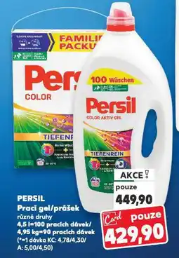 Kaufland Persil prací prášek nabídka