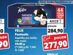 Kaufland Felix kapsičky pro kočky nabídka