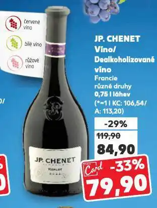 Kaufland Jp. chenet víno nabídka