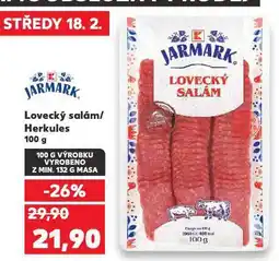 Kaufland Lovecký salám nabídka