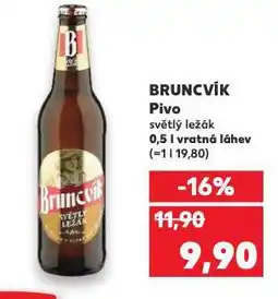 Kaufland Pivo bruncvík nabídka