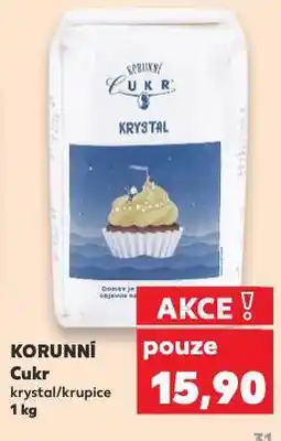 Kaufland Korunní cukr krystal nabídka