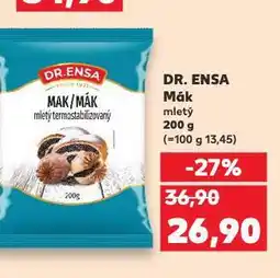 Kaufland Dr. ensa mák nabídka