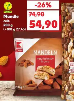 Kaufland Mandle nabídka