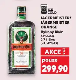 Kaufland Jägermeister nabídka