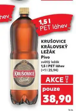 Kaufland Pivo krušovice nabídka