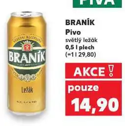 Kaufland Pivo braník nabídka