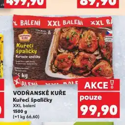 Kaufland Vodňanské kuře kuřecí špalíčky nabídka