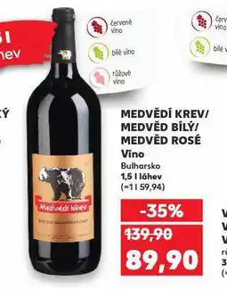 Kaufland Medvědí krev nabídka
