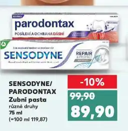 Kaufland Parodontax zubní pasta nabídka