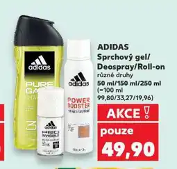 Kaufland Adidas roll-on nabídka