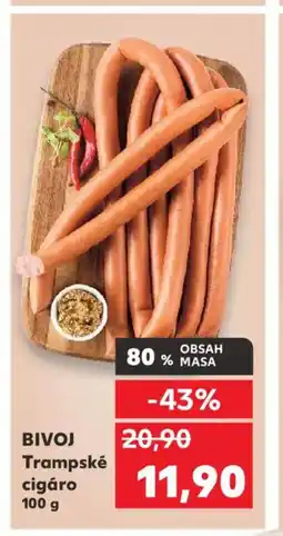 Kaufland BIVOJ Trampské cigáro nabídka