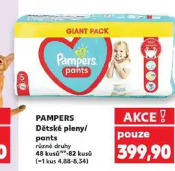 Kaufland Pampers pants nabídka