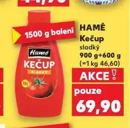Kaufland Hamé kečup nabídka