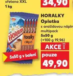 Kaufland Horalky oplatka nabídka