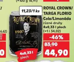 Kaufland Royal crown cola nabídka
