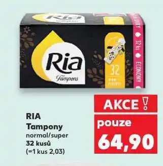 Kaufland Ria tampony nabídka