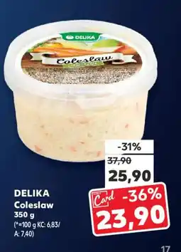 Kaufland DELIKA Coleslaw nabídka