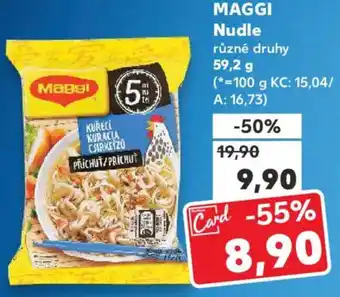 Kaufland MAGGI Nudle nabídka