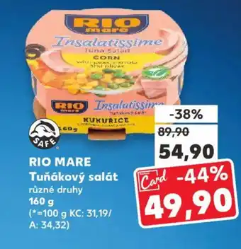 Kaufland RIO MARE Tuňákový salát nabídka