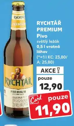 Kaufland RYCHTÁŘ PREMIUM Pivo nabídka