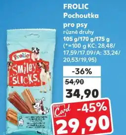 Kaufland FROLIC Pochoutka pro psy nabídka