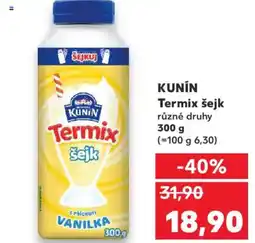 Kaufland KUNIN Termix šejk nabídka