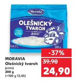 Kaufland MORAVIA Olešnický tvaroh nabídka