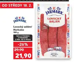 Kaufland Lovecký salám/ Herkules nabídka