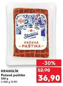 Kaufland KRAHULIK Pečená paštika nabídka