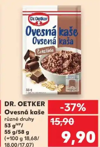 Kaufland DR. OETKER Ovesná kaše nabídka