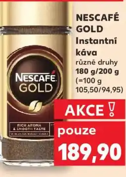 Kaufland NESCAFÉ GOLD Instantní Κάνα nabídka