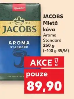 Kaufland JACOBS Mletá káva nabídka