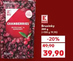 Kaufland Brusinky nabídka