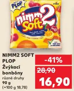 Kaufland NIMM2 SOFT PLOP Žvýkací bonbóny nabídka