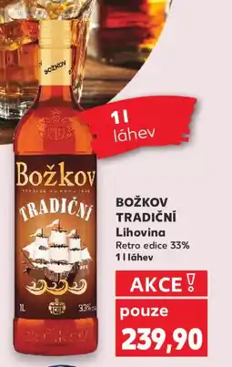Kaufland BOŽKOV TRADIČNÍ Lihovina nabídka