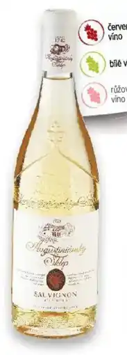 Kaufland AUGUSTINIÁNSKÝ SKLEP Moravské zemské víno nabídka